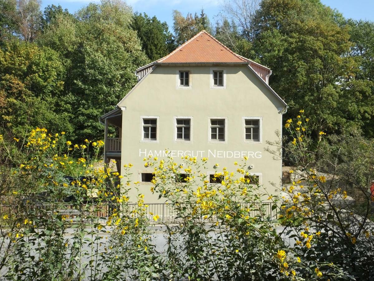 “Maegdestube” - Hammergut Neidberg Rosenthal-Bielatal Eksteriør bilde